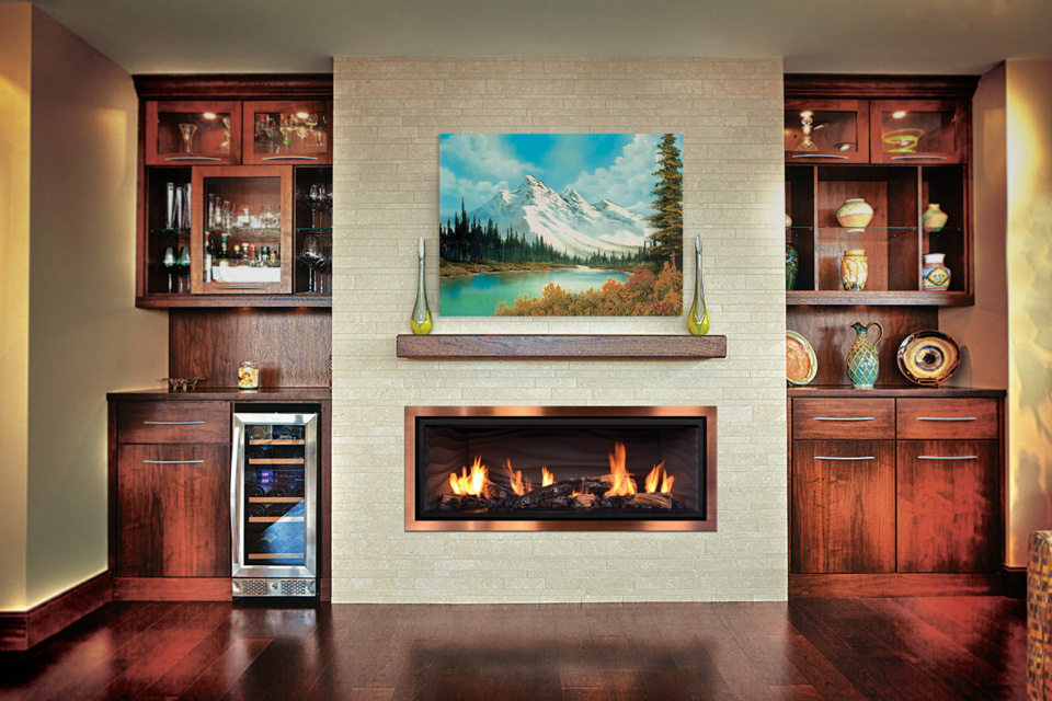 Mendota Fullview Modern Linear ML47 Gas Fireplace – Kidd Fireplace